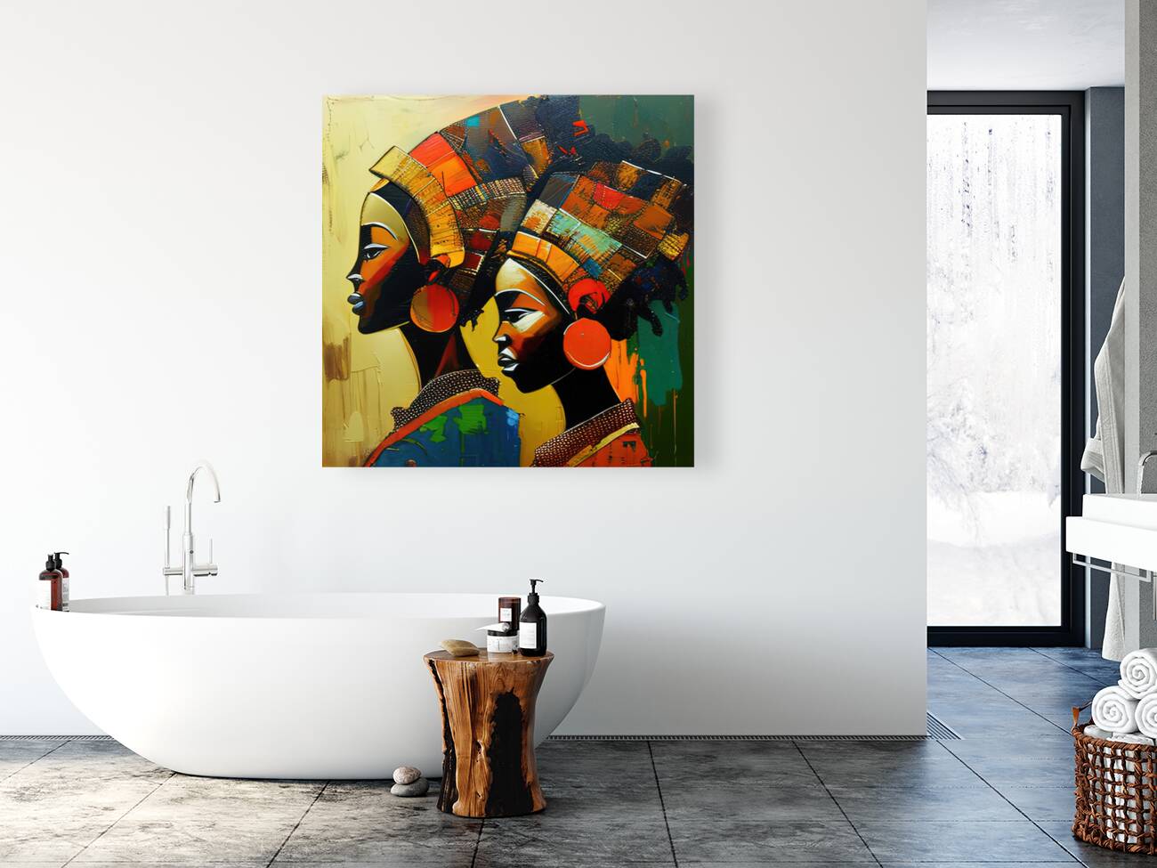 Dawn Child, Ethnic 11134 Ebony, Printed Artwork