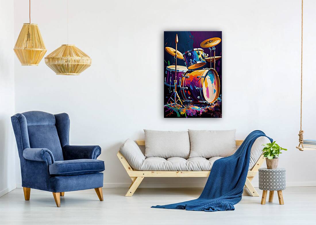 Giclée Stretched Canvas Print