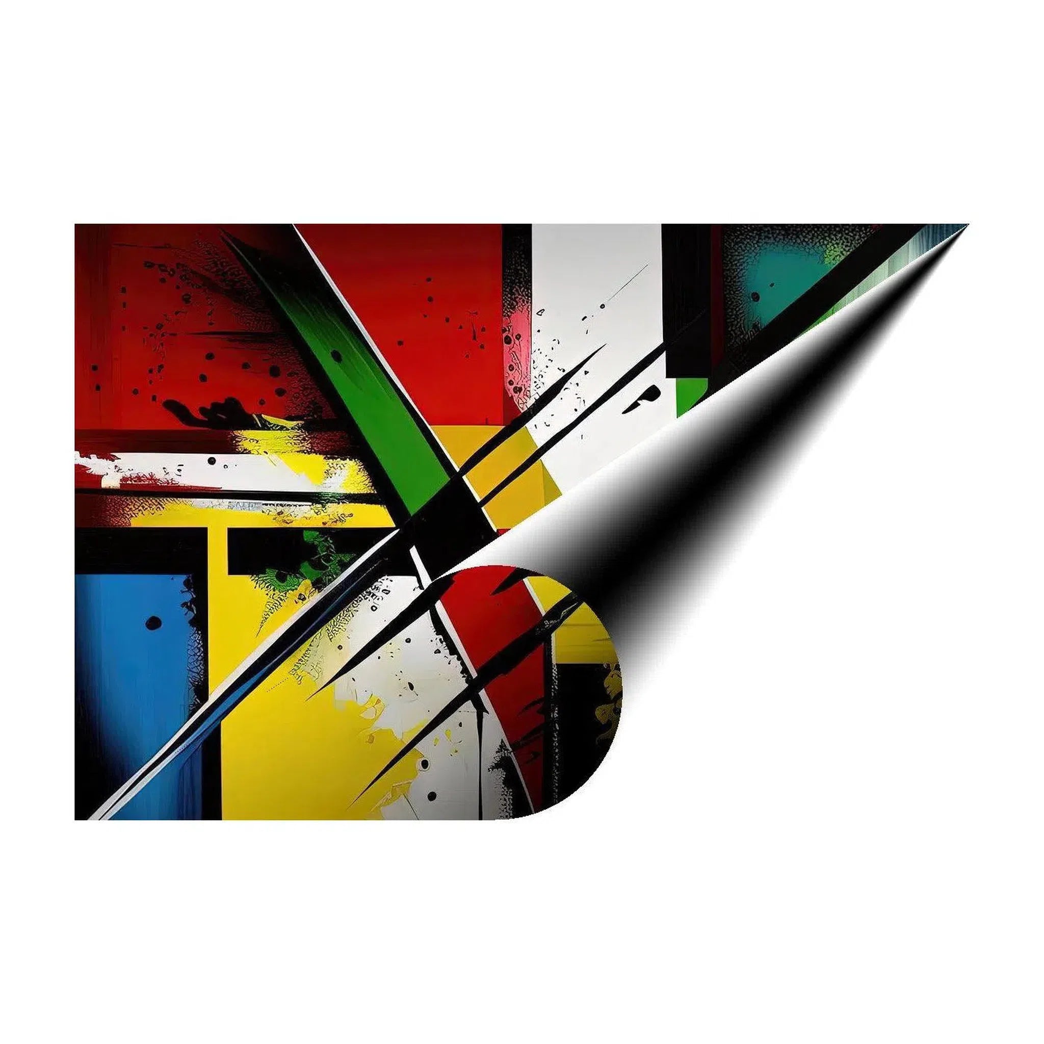 Resistance, Abstract Art Print 32827 Giclée Fine Art Matte Paper Print Visual Wall Art