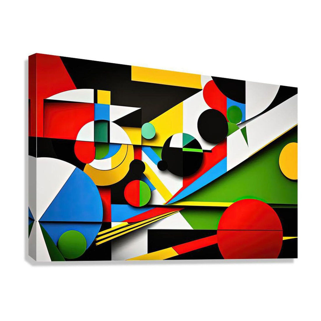 Resolve, Abstract Art Print 32829 Giclée Stretched Canvas Print Visual Wall Art