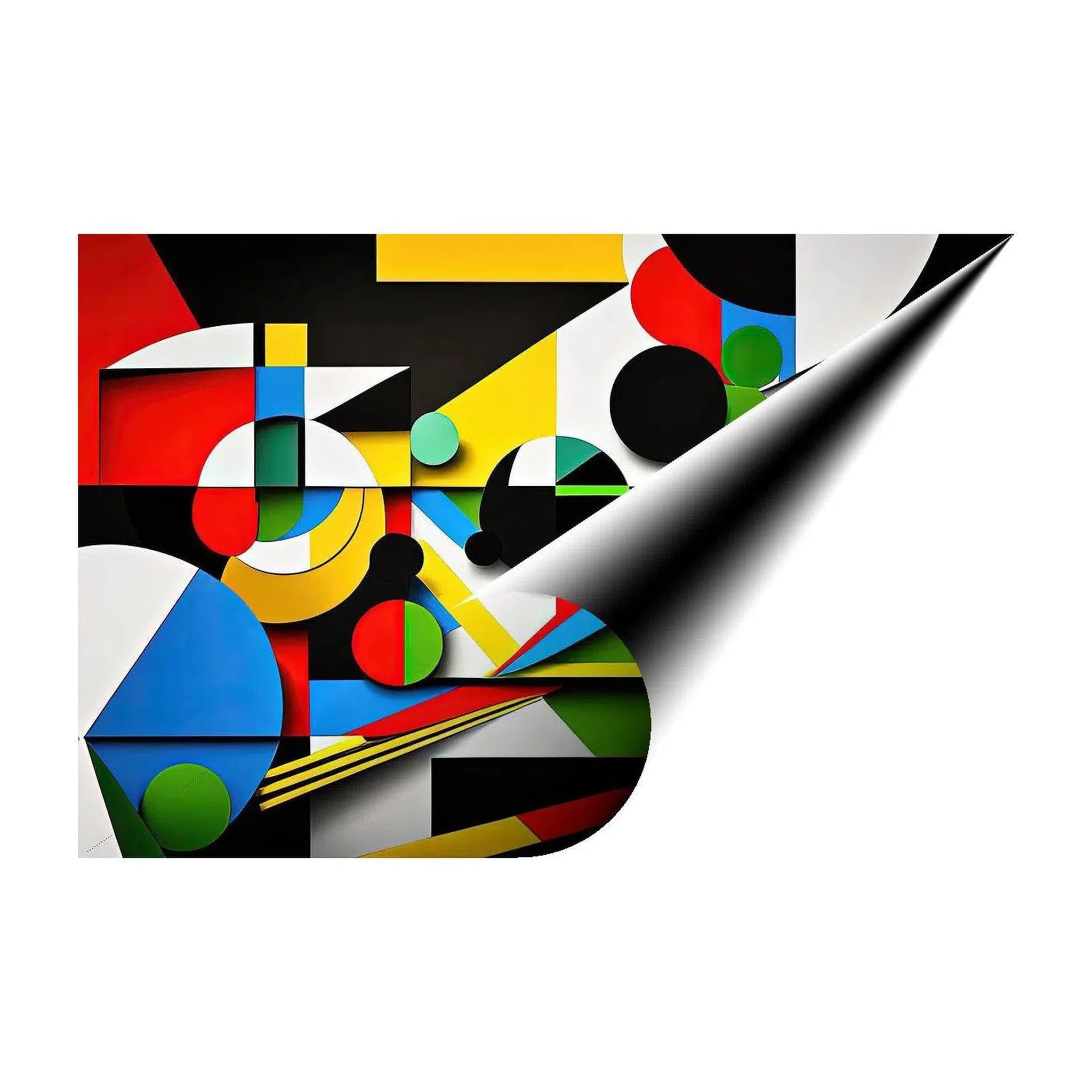 Resolve, Abstract Art Print 32829 Giclée Fine Art Matte Paper Print Visual Wall Art