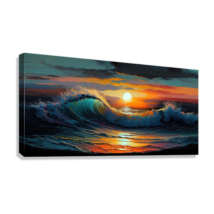 Rise And Shine, Sea Ocean Art Print 21803 Giclée Stretched Canvas Print Visual Wall Art