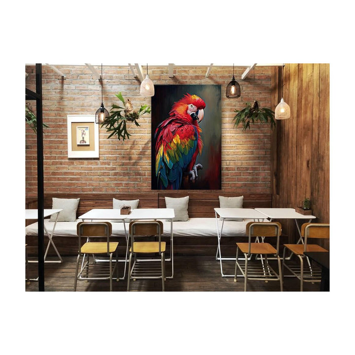 Scarlet Macaw, Macao, Bird Art Print 23295 Visual Wall Art