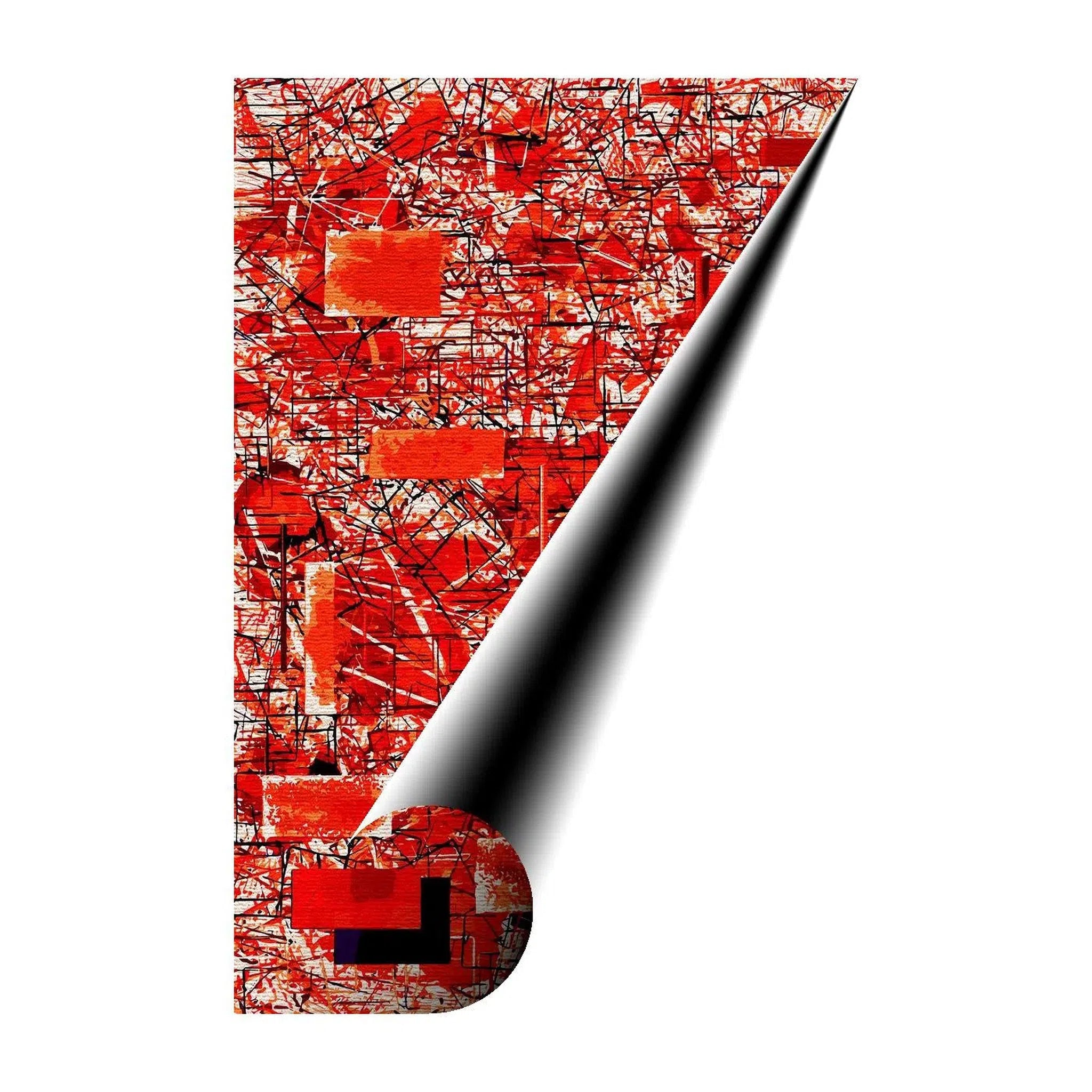 Sense Of Motion Abstract Art Print 23114 Giclée Fine Art Matte Paper Print Visual Wall Art