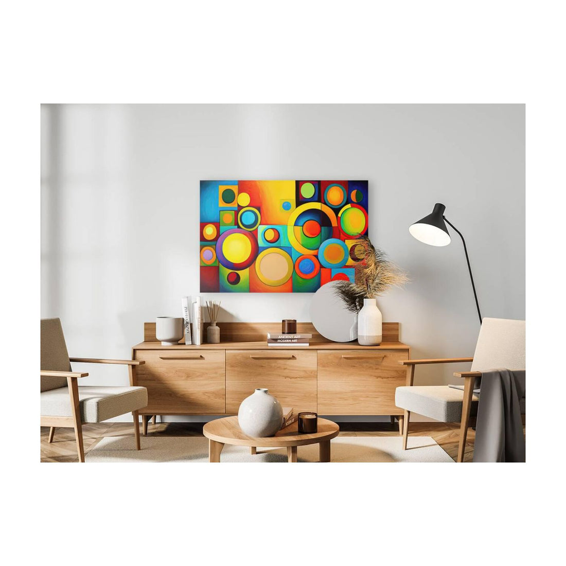 Single Out Target, Abstract Art Print 32526 Visual Wall Art