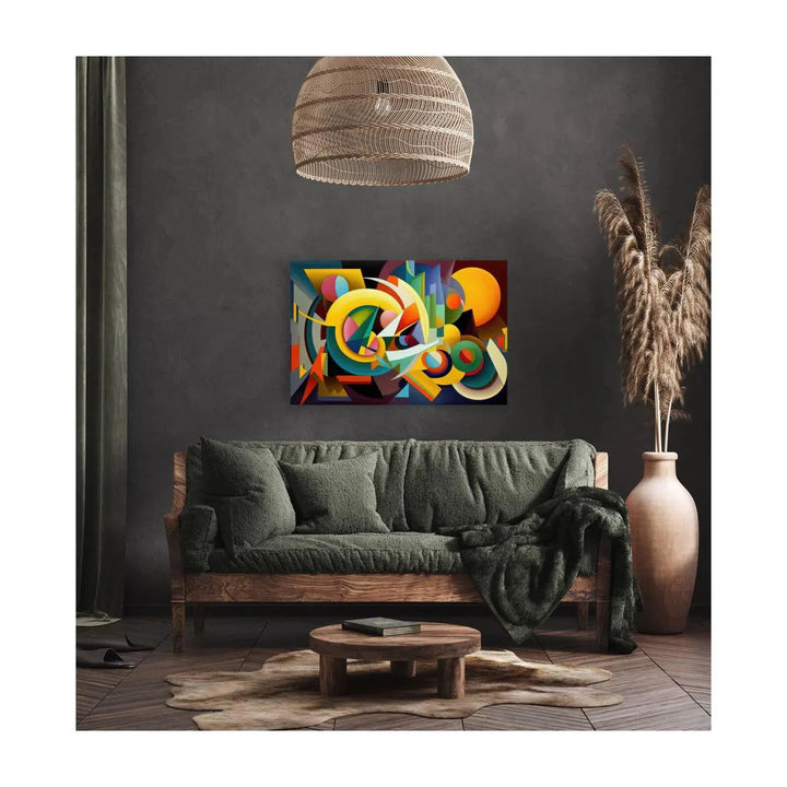 Stagnated, Abstract Art Print 32810 Visual Wall Art