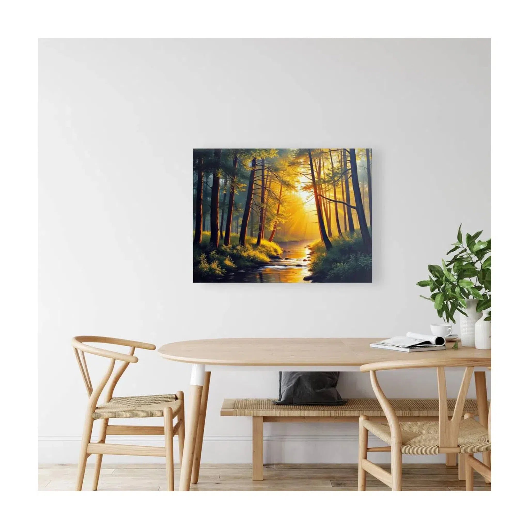 Sunlight Streams Through Nature Art Print 43736 Visual Wall Art