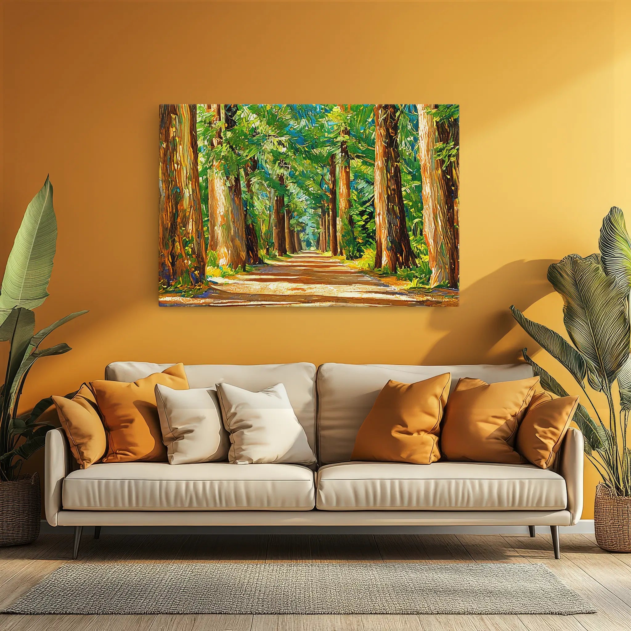 Sunlit Forest Path Giclée Print 323041 Visual Wall Art AR3:2H Giclée Print
