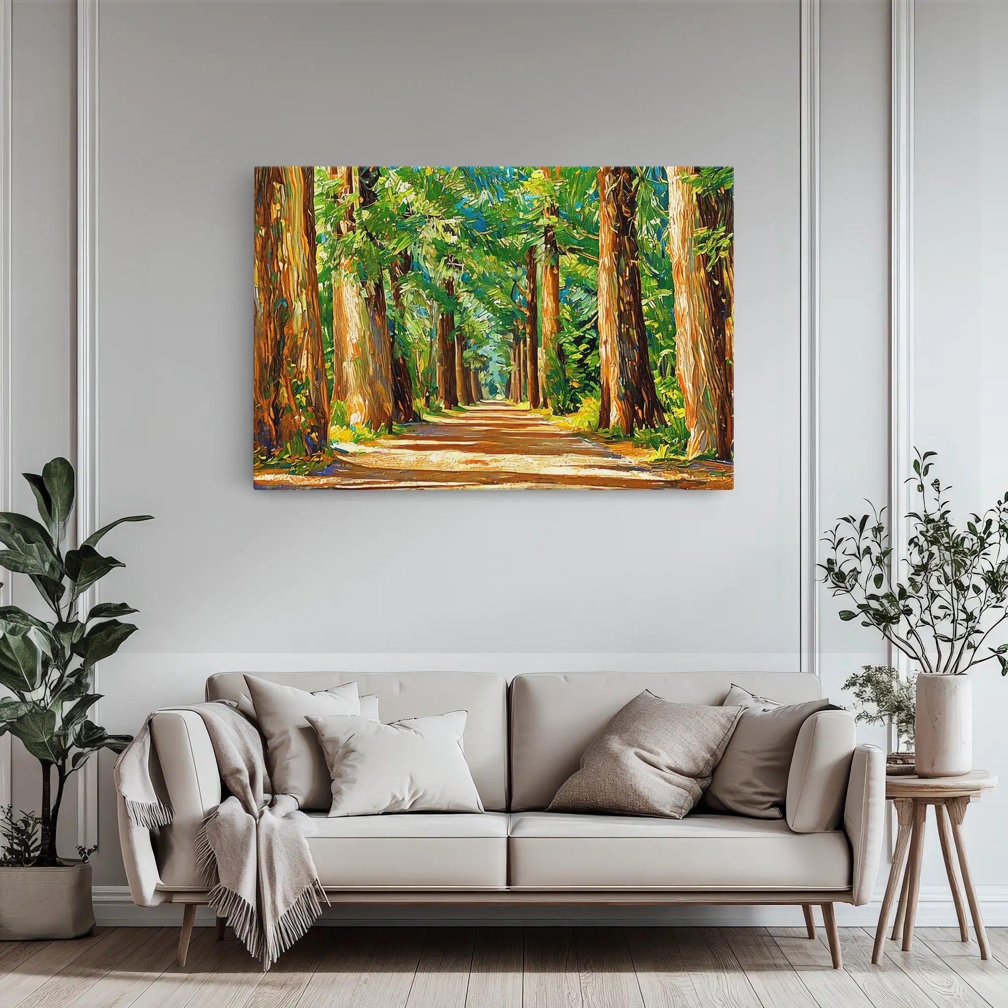 Sunlit Forest Path Giclée Print 323041 Visual Wall Art AR3:2H Giclée Print