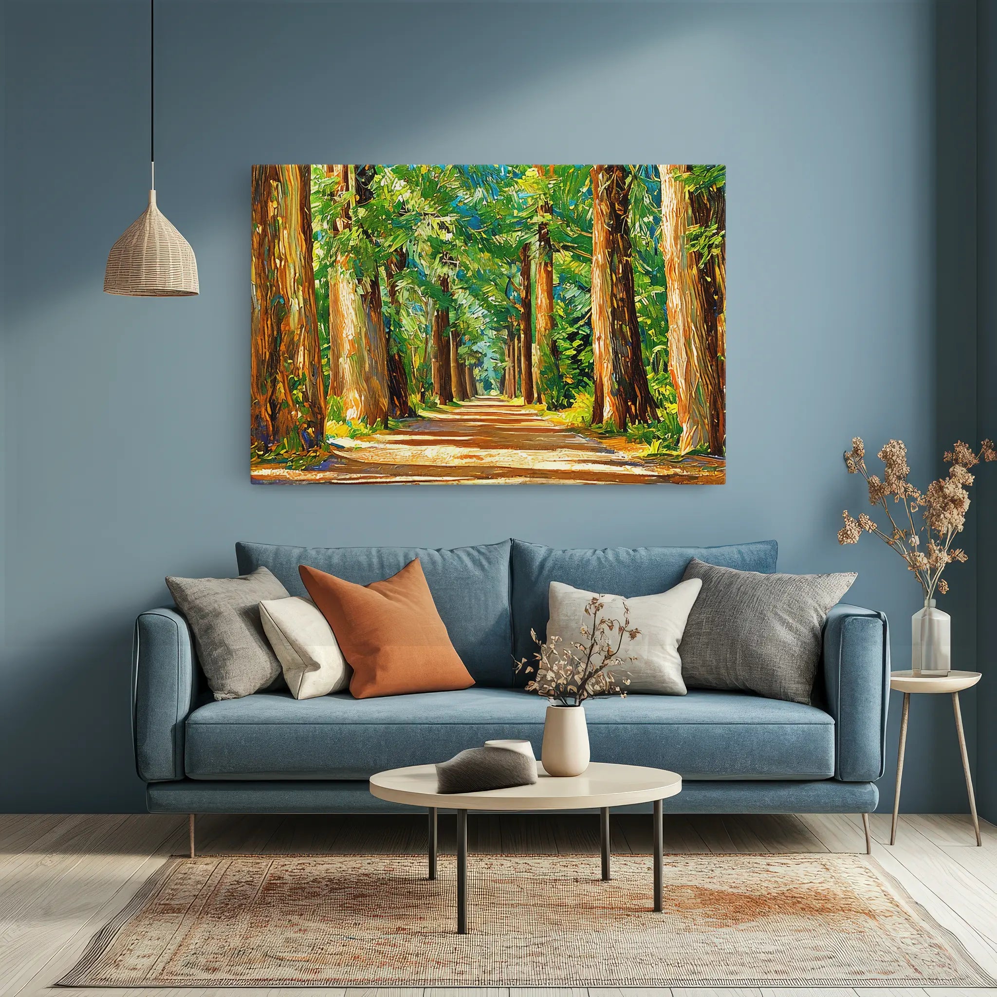 Sunlit Forest Path Giclée Print 323041 Visual Wall Art AR3:2H Giclée Print