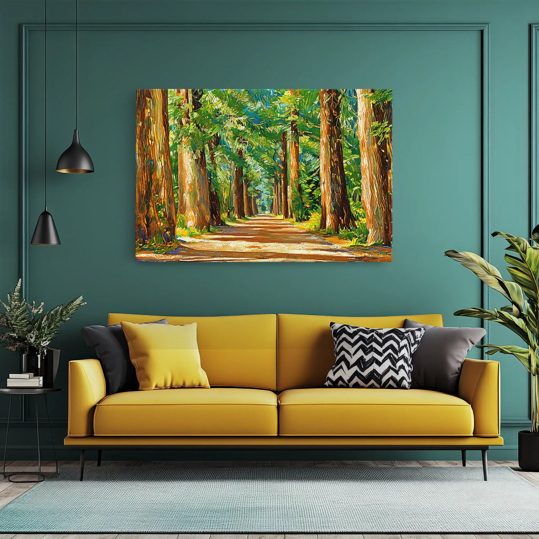 Sunlit Forest Path Giclée Print 323041 Visual Wall Art AR3:2H Giclée Print