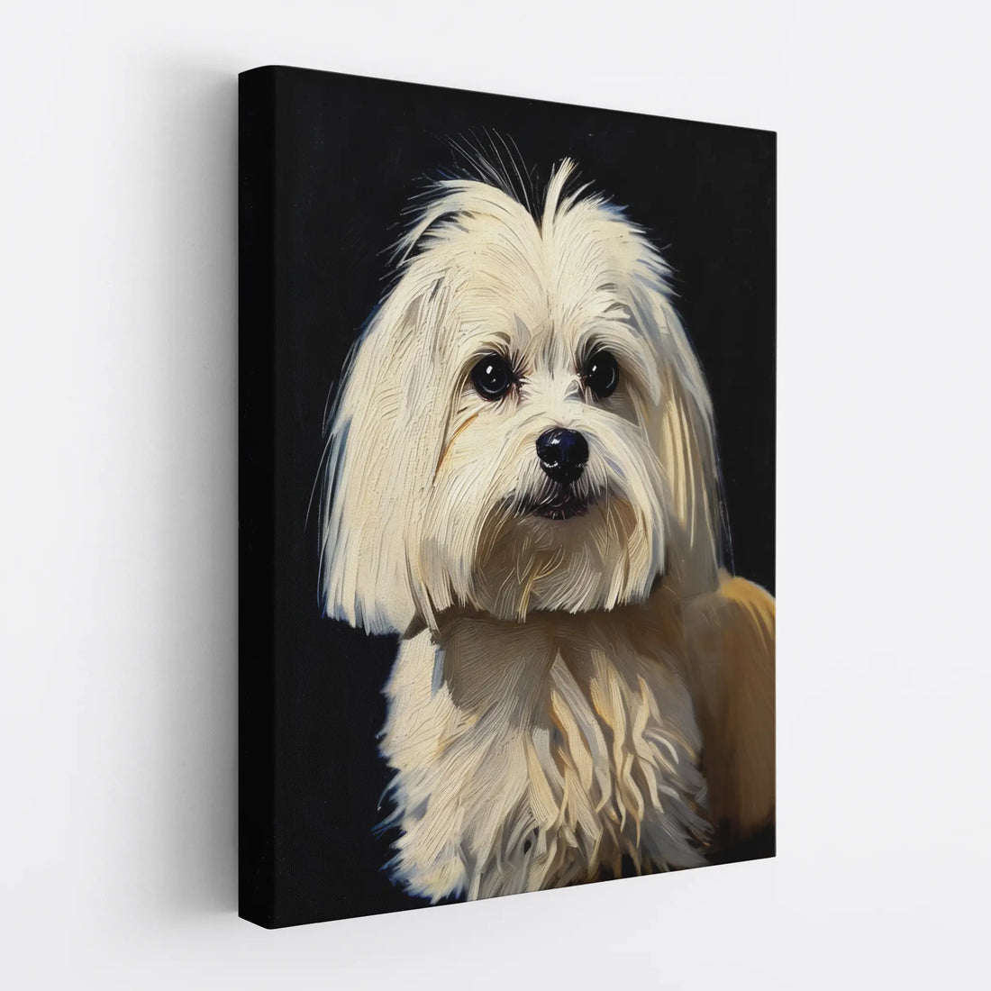 Sweet Maltese Puppy Giclée Print 456055 Visual Wall Art AR3:4V-AR4:5V Giclée Print