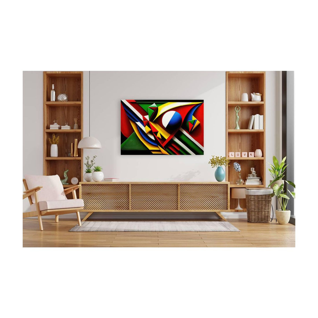 Take A Moment, Abstract Art Print 32819 Visual Wall Art