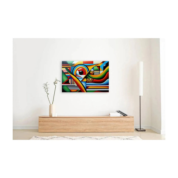 The Sentinel, Abstract Art Print 32817 Visual Wall Art