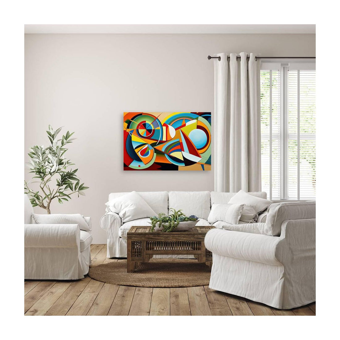 Thinking, Abstract Art Print 32809 Visual Wall Art