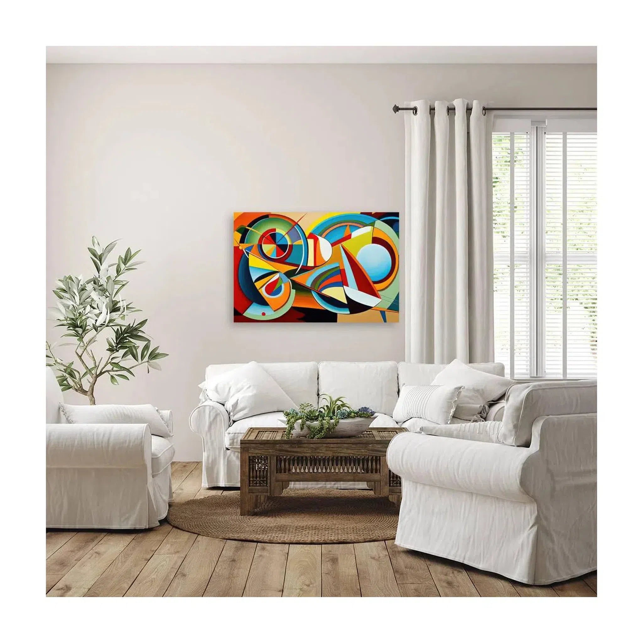 Thinking, Abstract Art Print 32809 Visual Wall Art