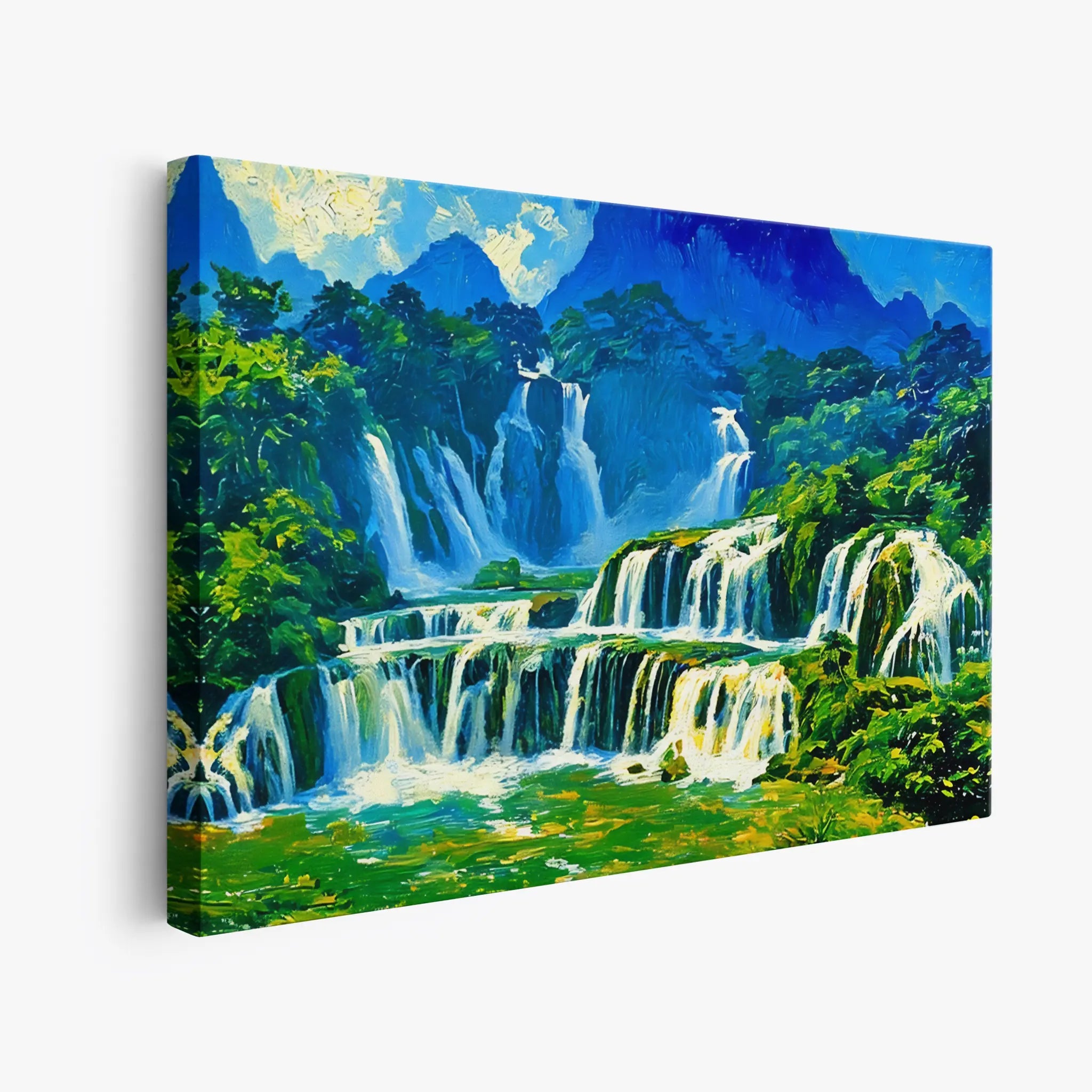 Tiered Tropical Waterfalls Giclée Print 323042 Visual Wall Art AR3:2H Giclée Print
