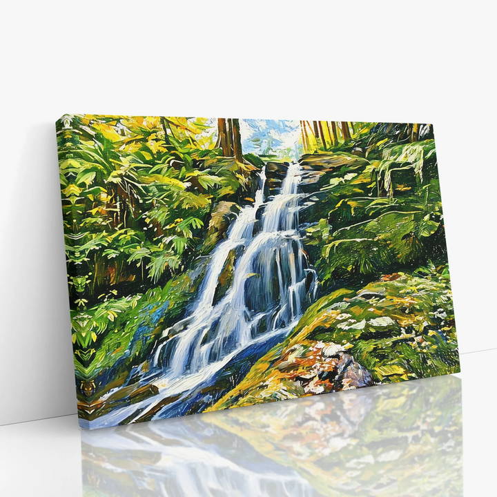 Tiered Waterfall Cascade Giclée Print 323043 Visual Wall Art AR3:2H Giclée Print