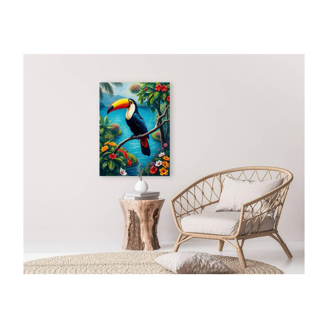 Toucan Ramphastos Sulfura, Bird Art Print 34229 Visual Wall Art