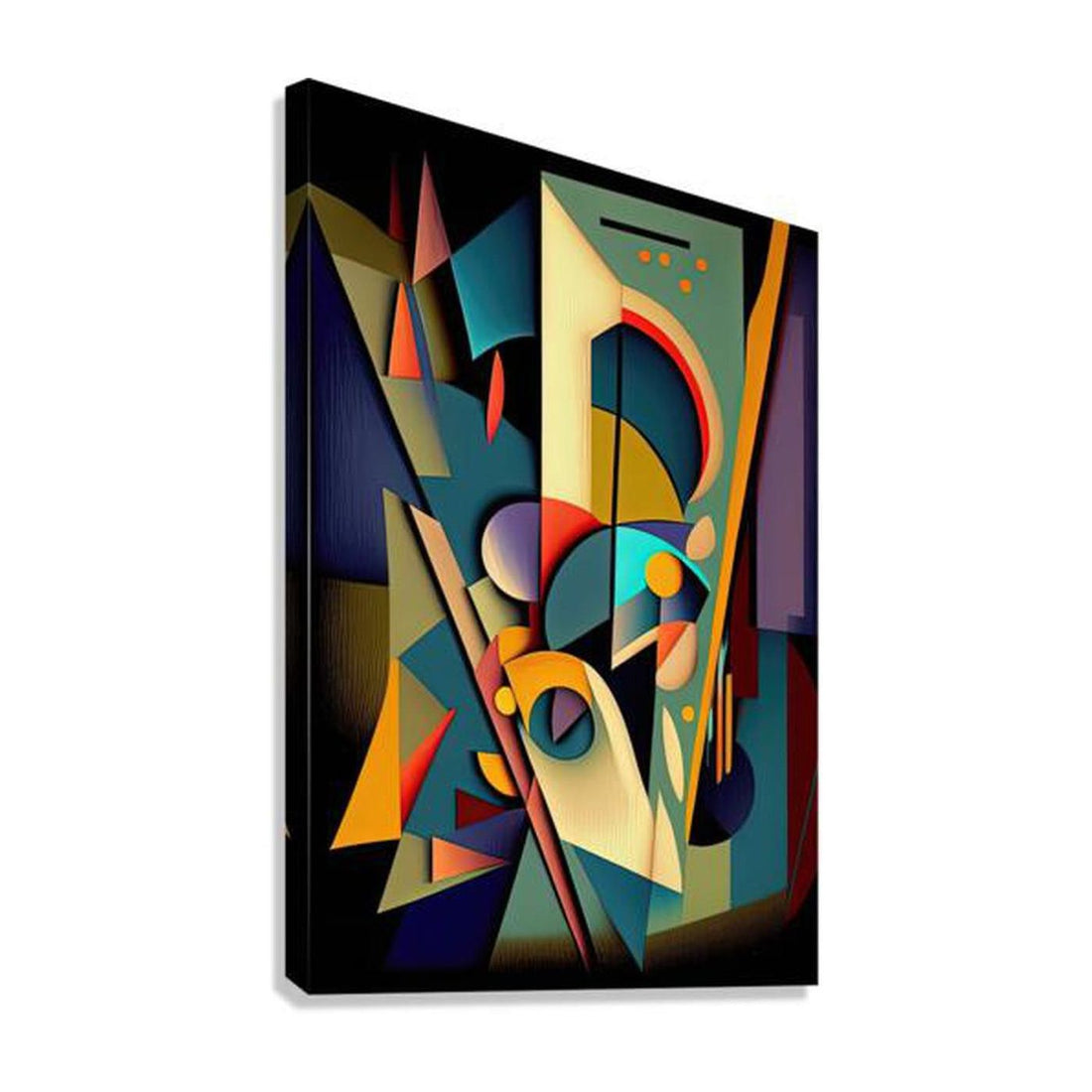 Transition, Abstract Art Print 23601 Giclée Stretched Canvas Print Visual Wall Art