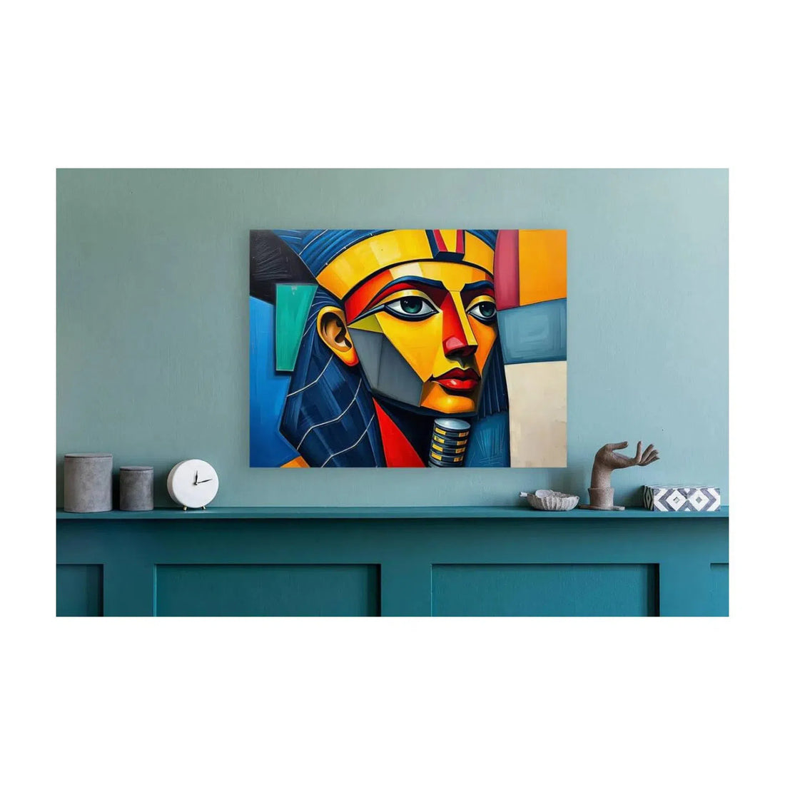 Tutankhamun Egyptian Pharaoh King Tut, Art Print 43643 Visual Wall Art