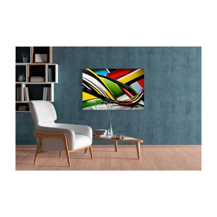 Twisted, Abstract Art Print 32824 Visual Wall Art