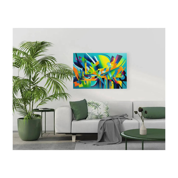 Unanswered, Abstract Art Print 32807 Visual Wall Art