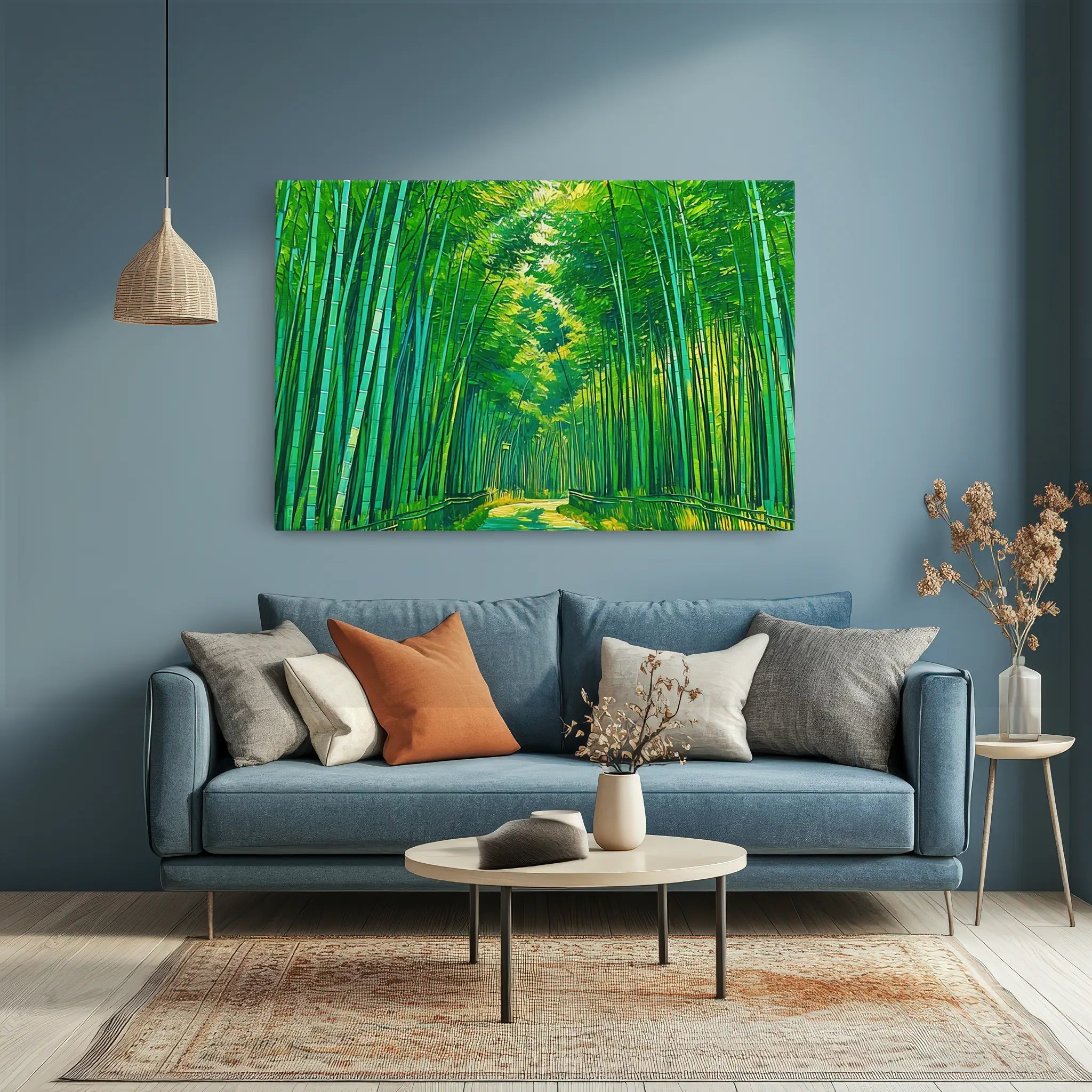 Vibrant Bamboo Grove Giclée Print 323045 Visual Wall Art AR3:2H Giclée Print