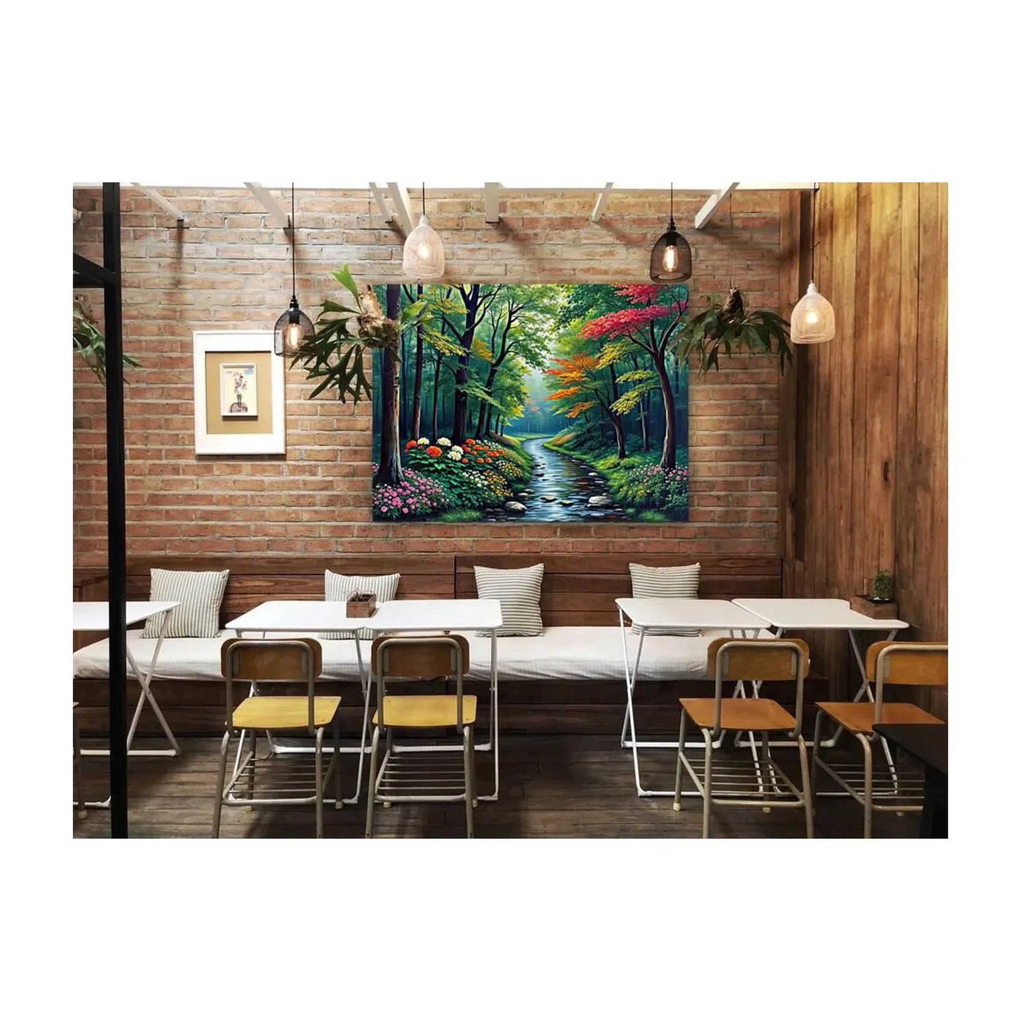 Winding Creek Nature Art Print 43752 Visual Wall Art