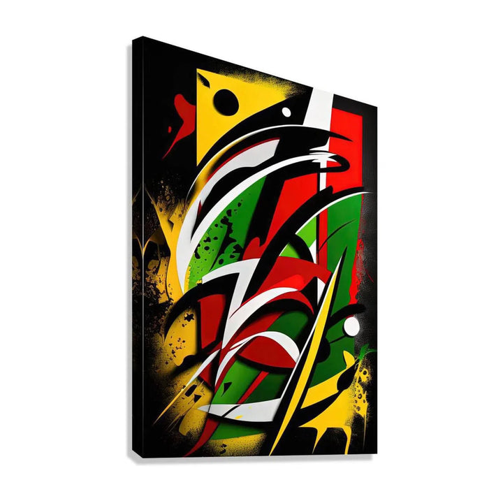 Wishing, Abstract Art Print 23633 Giclée Stretched Canvas Print Visual Wall Art